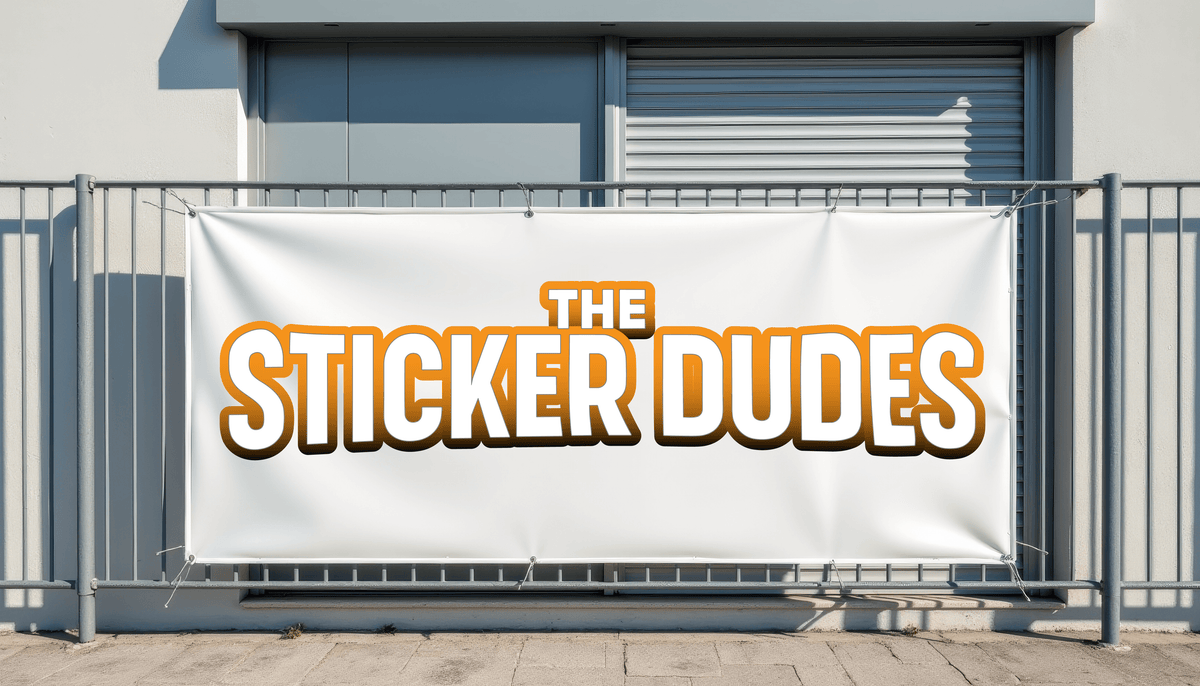 Large Sticker Banners Custom Banners – The Sticker Dudes